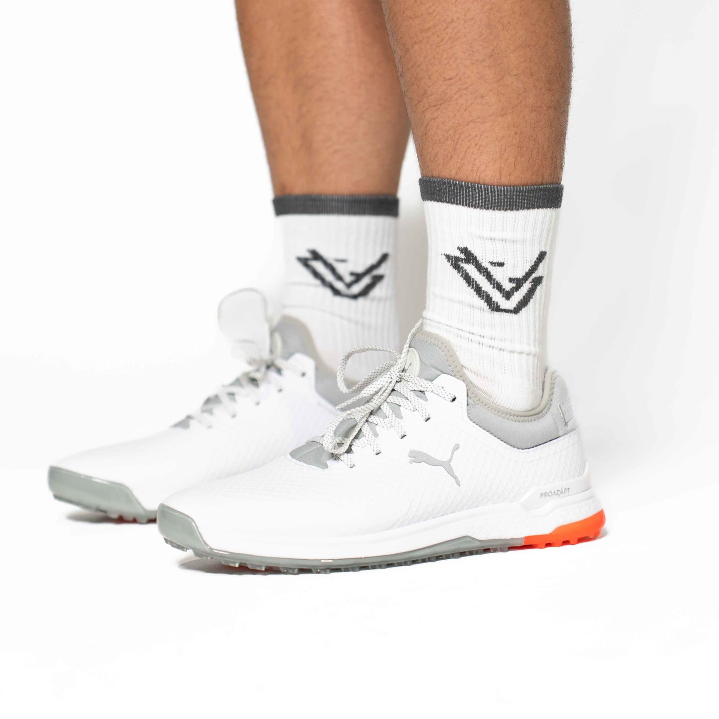 Crew Logo Socks Grey (2 Pack)